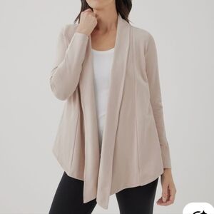 Pact Airport Super Soft Cardigan Tan XL